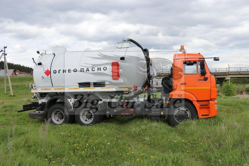 Продам коммунальную технику, КамАЗ 6511, 2018 в Нефтекамске, Вакуумная автоцистерна