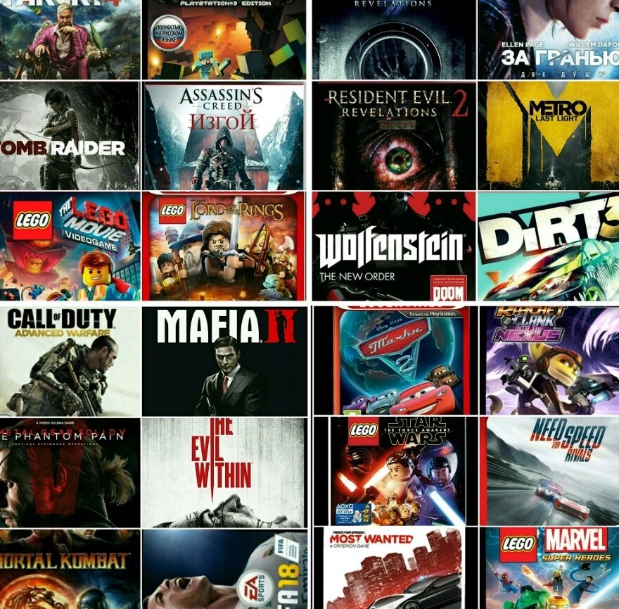 Продам игры для playstation 3 в Перми, на Вашу Sony PS3, много игр, более 100 штук