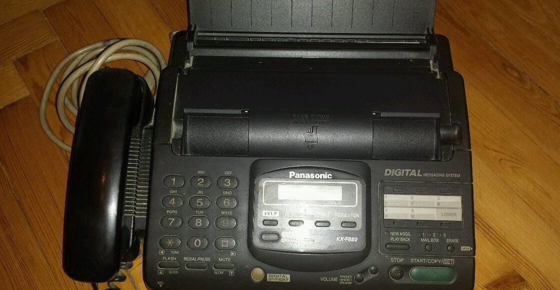 Продам телефон в Санкт-Петербурге, Факс Panasonic KX-FT934RU, Использовался как домашний