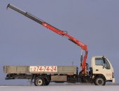 Грузоперевозки в Уфе, Аренда крана-манипулятора, Перевозка грузов весом до 5-ти