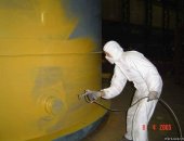 В Новосибирске, Антикоррозийная обработка металлоконструкций, покраска безвоздушным