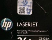 Продам в Краснодаре, Оригинальный картридж, HP CB436A, Подходит для принтеров: