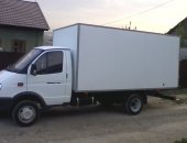 Услуги в городе Саратов, Перевозки на ам Газель термобудка Длина-4, 20, Высота-2, 10,