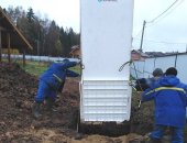 Продам в городе Москва, Септик Юнилос Астра, Топас, Танк с установкой на участке под ключ