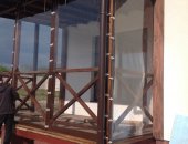 Продам окна в Краснодаре, Дачные шторы, защитные шторы для беседки, шторы для