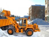 Заснеженные улицы, огромные сугробы русская зима явление красивое, но как не кру