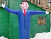 Услуги в городе Уфа, Надувная реклама "Зазывала" - надувной человек с машущей рукой