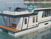 Продам плавсредство в городе Москва, Морской хаусбот Sea Voyager 13 Charter, Строим мечту