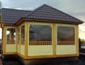 Продам окна в Краснодаре, Дачные шторы, защитные шторы для беседки, шторы для
