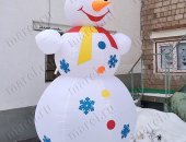 Услуги в городе Уфа, Надувные новогодние фигуры - Дед мороз, Снегурочка, Снеговик