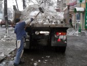 Заснеженные улицы, огромные сугробы русская зима явление красивое, но как не кру