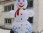 Услуги в городе Уфа, Надувные новогодние фигуры - Дед мороз, Снегурочка, Снеговик