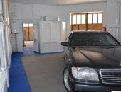 Продам в городе Москва, Пластиковое напольное покрытие для Автосервиса, плитка пвх Зерно